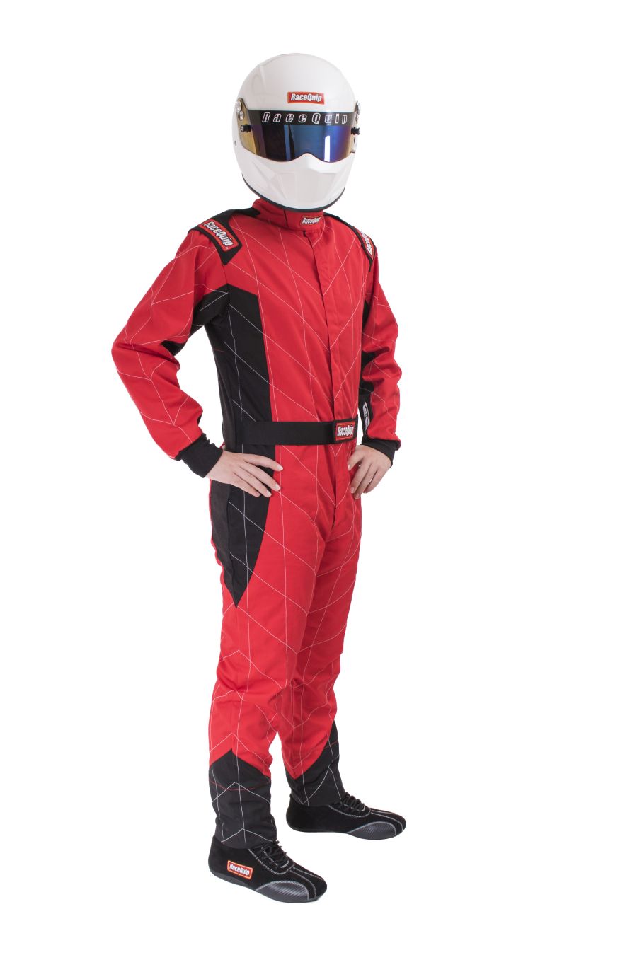 RaceQuip One Piece Single Layer Racing Driver Fire Suit; SFI 3.2A/ 1